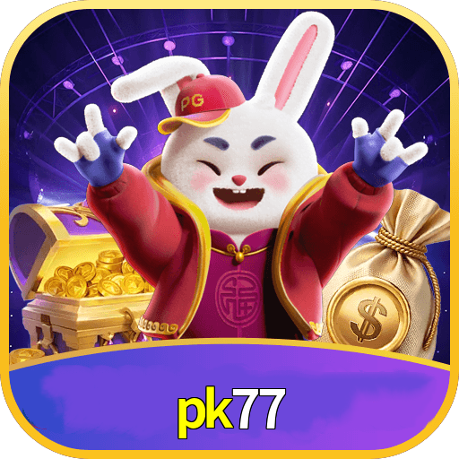 Imagem promocional da pk77 mostrando a plataforma e suas vantagens